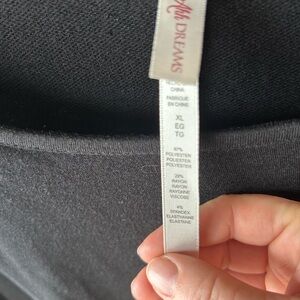 Altar'd State Black Dress Top - Black